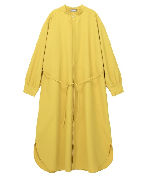 Plantation（プランテーション）の「PEバックヘリンボン / ワンピース / (O)（ワンピース・レディース・ブラック/イエロー/オフホワイト・M size）」の3枚目の写真