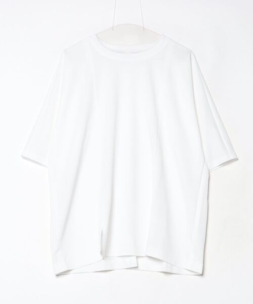 ohta（オータ）の「【ohta】 dolman T（Tシャツ/カットソー・メンズ・ホワイト/ネイビー・1）」の2枚目の写真