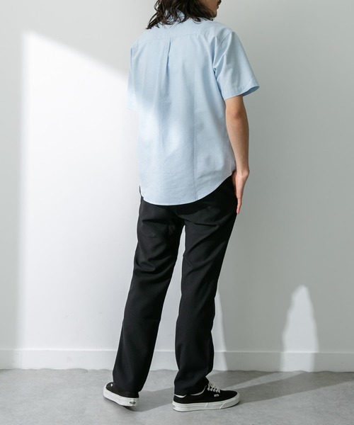 URBAN RESEARCH Sonny Label（アーバンリサーチサニーレーベル）の「抗菌オックスボタンダウン半袖シャツ（シャツ/ブラウス・メンズ・ネイビー/ホワイト系その他/ブラック系その他/グレー/ライトブルー/ホワイト・X-LARGE/MEDIUM/LARGE）」の16枚目の写真