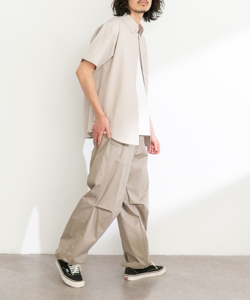 URBAN RESEARCH Sonny Label（アーバンリサーチサニーレーベル）の「抗菌オックスボタンダウン半袖シャツ（シャツ/ブラウス・メンズ・ネイビー/ホワイト系その他/ブラック系その他/グレー/ライトブルー/ホワイト・X-LARGE/MEDIUM/LARGE）」の19枚目の写真