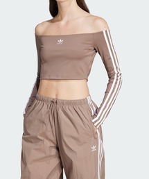adidasOriginals◆オフショルダー ロングスリーブTシャツ 送関込 楽天市場】アディダスオリジナルス adidas Originals アディ