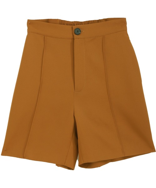 nouvellemoi(ヌーベルモイ)の「フロントタックハーフパンツ(その他パンツ・レディース・ブラック/オレンジ・S)」の7枚目の写真