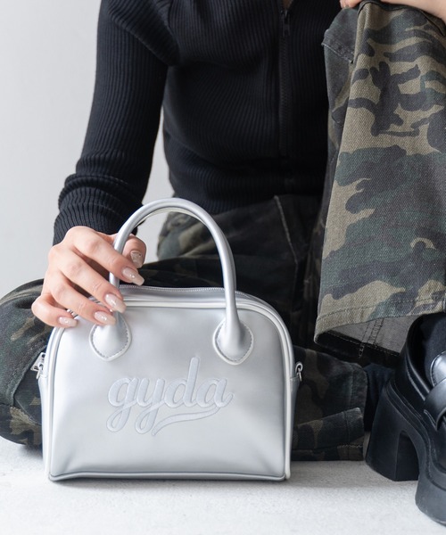 GYDA（ジェイダ）の「【WEB限定商品】GYDA (ジェイダ)2WAY チェーンショルダーミニボストンバッグ　GY-B332（ボストンバッグ・レディース・ブルー/ライトブルー/ピンク/ブラック/レオパード/シルバー・FREE）」の6枚目の写真