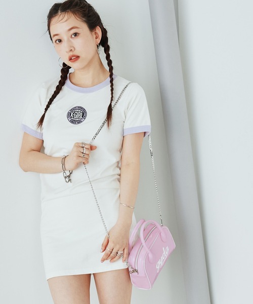 GYDA（ジェイダ）の「【WEB限定商品】GYDA (ジェイダ)2WAY チェーンショルダーミニボストンバッグ　GY-B332（ボストンバッグ・レディース・ブルー/ライトブルー/ピンク/ブラック/レオパード/シルバー・FREE）」の18枚目の写真