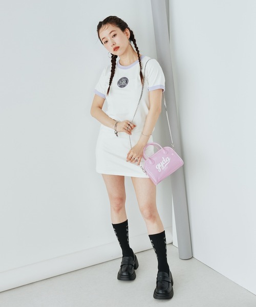 GYDA（ジェイダ）の「【WEB限定商品】GYDA (ジェイダ)2WAY チェーンショルダーミニボストンバッグ　GY-B332（ボストンバッグ・レディース・ブルー/ライトブルー/ピンク/ブラック/レオパード/シルバー・FREE）」の19枚目の写真