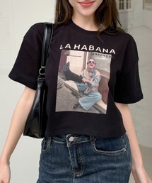 【Good Riddance】Laughing Girl フォトグラフィ Tシャツ