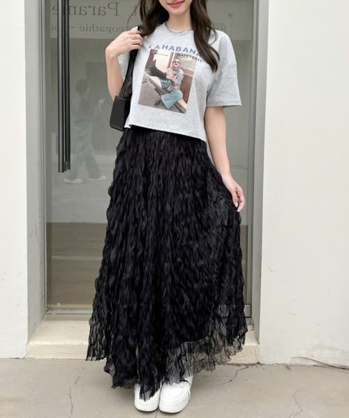 Good Riddance（グッドリダンス）の「【Good Riddance】Laughing Girl フォトグラフィ Tシャツ（Tシャツ/カットソー・レディース・アイボリー/ブラック/グレー/ホワイト・FREE）」の16枚目の写真