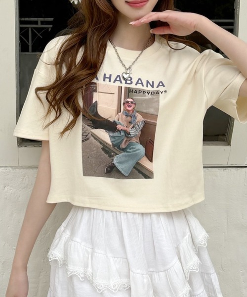 Good Riddance（グッドリダンス）の「【Good Riddance】Laughing Girl フォトグラフィ Tシャツ（Tシャツ/カットソー・レディース・アイボリー/ブラック/グレー/ホワイト・FREE）」の19枚目の写真
