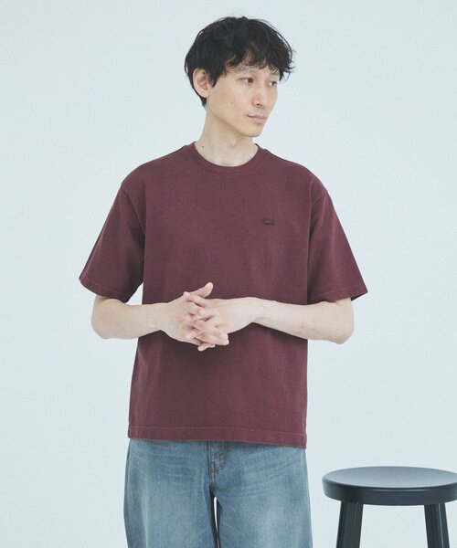 LACOSTE / ラコステ 別注 ピグメント ダイ ピケ Tシャツ（T