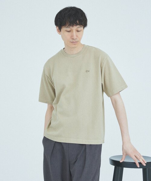 別注・完売必至 国内発 LACOSTE ピグメント ダイ ピケ Tシャツ JOURNAL STANDARD｜LACOSTE / ラコステ 別注 ピグメント ダイ