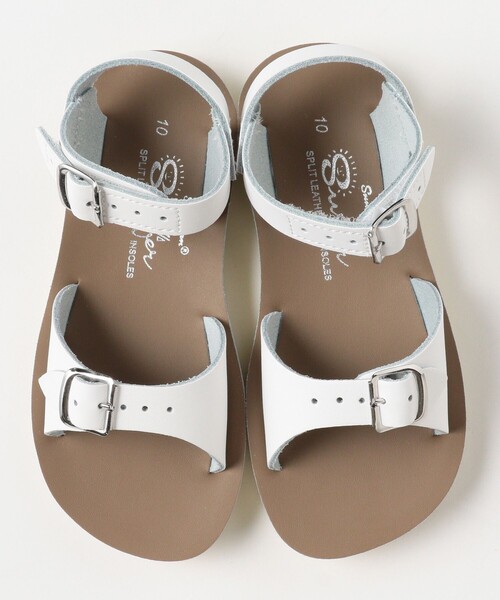 SALT WATER SANDALS /ウォッシャブル レザーサンダル① こども ビームス（こども ビームス）SALT WATER SANDALS