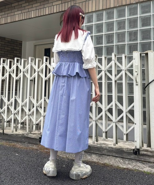 Candy Stripperキャンディストリッパー ギンガムチェックワンピース MY SWEET GINGHAM CHECK ONE-PIECE | Candy Stripper