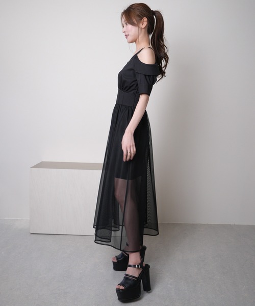 最終値下☆美品☆ GO TO HOLLYWOOD　ドッキングワンピース　01 1枚でキマるから、季節の変わり目に頼れる！最旬【ドッキング