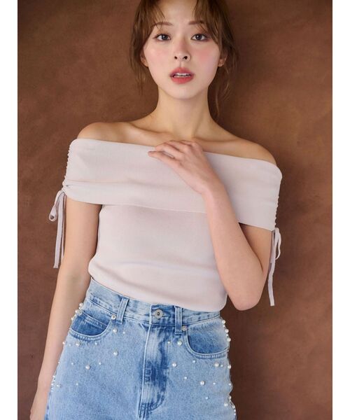 MERCURYDUO(マーキュリーデュオ)の「【追加生産】パールデニムパンツ(デニムパンツ・レディース・ブルー/ライトブルー/インディゴブルー・SMALL/MEDIUM)」の10枚目の写真