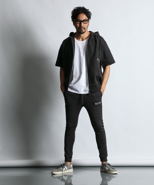セール】〔BLACK LABEL〕COOLMAX SMOOTH ZIP S/S PARKA