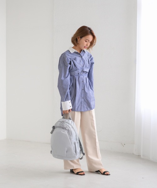W&.Day/Night(ダブルアンド デイナイト)の「リュックサック アウリンコ 19L 15174(バックパック/リュック・レディース・モカ/ブラック/ライトグレー系1・FREE)」の15枚目の写真