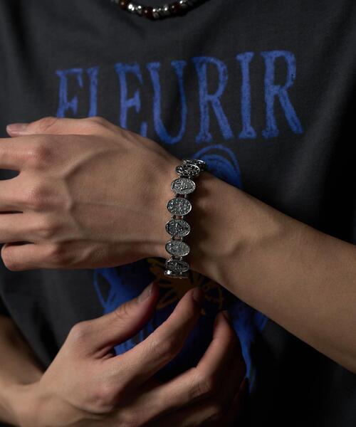 WEGO（ウィゴー）の「WEGO/パネルチェーンブレス（ブレスレット・メンズ・その他4/その他1/その他2/その他3・FREE）」の2枚目の写真