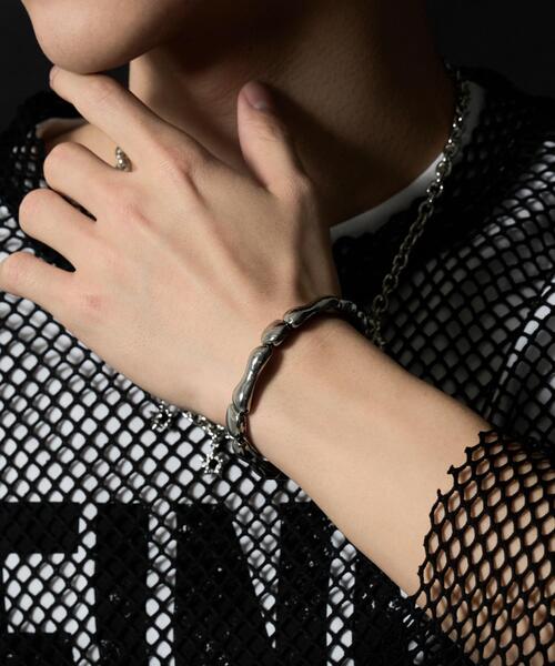 WEGO（ウィゴー）の「WEGO/パネルチェーンブレス（ブレスレット・メンズ・その他4/その他1/その他2/その他3・FREE）」の4枚目の写真