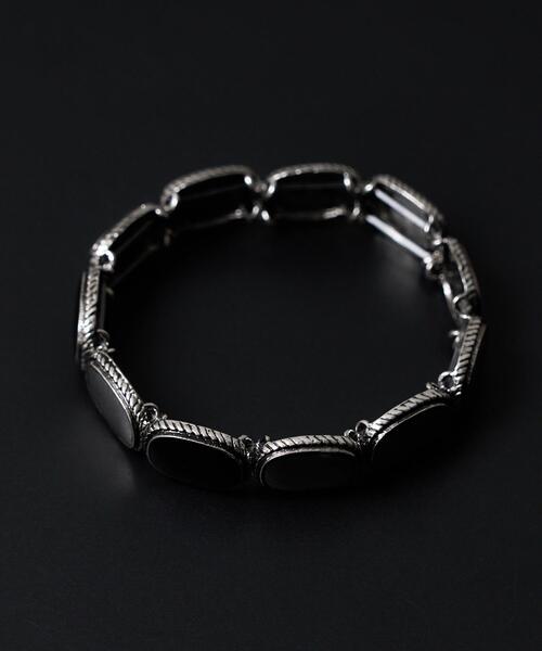 WEGO（ウィゴー）の「WEGO/パネルチェーンブレス（ブレスレット・メンズ・その他4/その他1/その他2/その他3・FREE）」の7枚目の写真