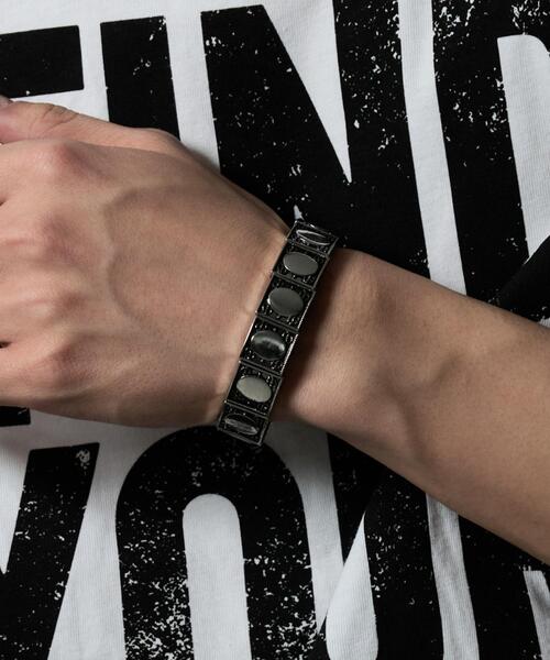 WEGO（ウィゴー）の「WEGO/パネルチェーンブレス（ブレスレット・メンズ・その他4/その他1/その他2/その他3・FREE）」の11枚目の写真