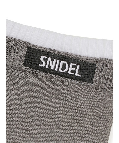SNIDEL（スナイデル）の「レイヤードソックス（ソックス/靴下・レディース・グレー/ボルドー/ホワイト・FREE）」の5枚目の写真