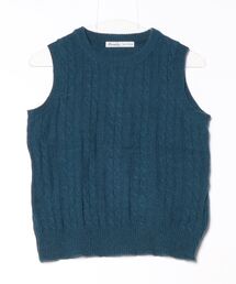 BEAMS BOY 水色 ニットベスト BEAMS BOY 水色 ニットベスト トップス