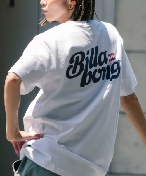 BILLABONG（ビラボン）の「BILLABONG メンズ GROOVY Tシャツ 【2025年夏モデル】/ビラボンロゴバックプリント半袖Tシャツ（Tシャツ/カットソー・メンズ・ホワイト/ブラック/ロイヤルブルー・SMALL/LARGE/X-LARGE/MEDIUM）」の2枚目の写真