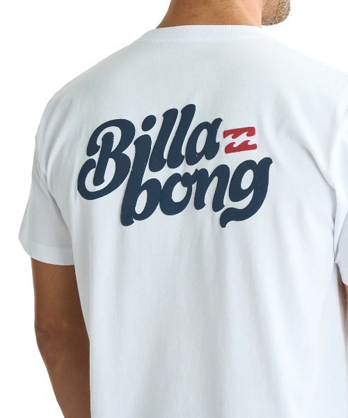 BILLABONG（ビラボン）の「BILLABONG メンズ GROOVY Tシャツ 【2025年夏モデル】/ビラボンロゴバックプリント半袖Tシャツ（Tシャツ/カットソー・メンズ・ホワイト/ブラック/ロイヤルブルー・SMALL/LARGE/X-LARGE/MEDIUM）」の5枚目の写真