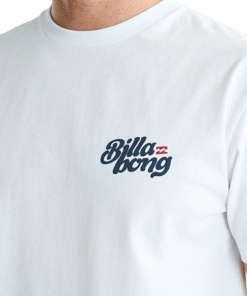 BILLABONG（ビラボン）の「BILLABONG メンズ GROOVY Tシャツ 【2025年夏モデル】/ビラボンロゴバックプリント半袖Tシャツ（Tシャツ/カットソー・メンズ・ホワイト/ブラック/ロイヤルブルー・SMALL/LARGE/X-LARGE/MEDIUM）」の6枚目の写真