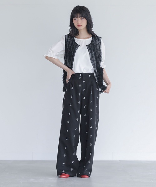 チュールフリルベスト【新品】【RAGEBLUE】 チュールフリルベスト』（ベスト）｜somari imagination（ソマリ
