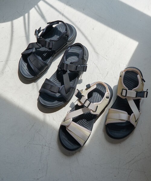 coen（コーエン）の「【C.mt】スポーツサンダル（サンダル・レディース・ブラック/ブラウン系/ベージュ・23.5cm/24.5cm/22.5cm）」の4枚目の写真