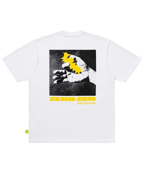 LOOSE JOINTS(ルーズジョインツ)の「ED DAVIS - ZERO-ZEN S/S TEE(Tシャツ/カットソー・メンズ・ホワイト/ブラック・S/M/L)」の3枚目の写真