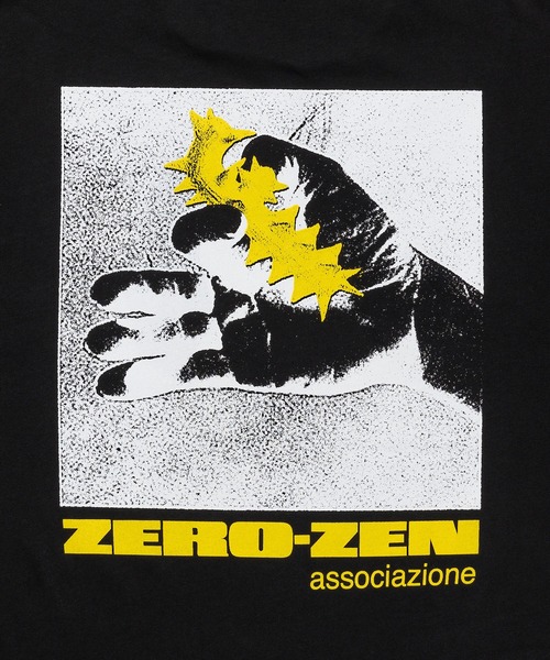 LOOSE JOINTS(ルーズジョインツ)の「ED DAVIS - ZERO-ZEN S/S TEE(Tシャツ/カットソー・メンズ・ホワイト/ブラック・S/M/L)」の9枚目の写真