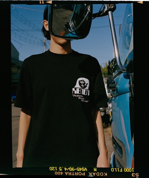 LOOSE JOINTS(ルーズジョインツ)の「ED DAVIS - ZERO-ZEN S/S TEE(Tシャツ/カットソー・メンズ・ホワイト/ブラック・S/M/L)」の6枚目の写真