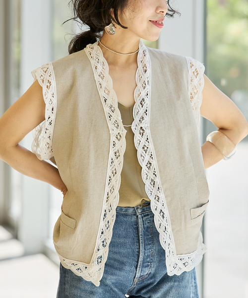 未使用 IENA LA BOUCLE コードエンブ ベスト 定価30800円 未使用 IENA LA BOUCLE コードエンブ ベスト 定価30800円 LA