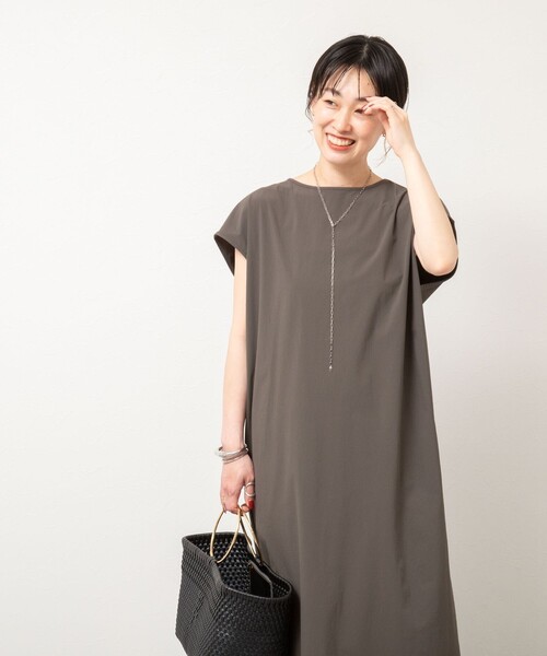 NOLLEY’S（ノーリーズ）の「《高機能》ウォッシャブルラッシュガード2WAYワンピース（ワンピース・レディース・チャコールグレー/ブラック・FREE）」の9枚目の写真