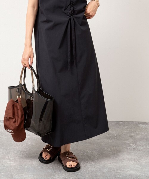 NOLLEY’S（ノーリーズ）の「《高機能》ウォッシャブルラッシュガード2WAYワンピース（ワンピース・レディース・チャコールグレー/ブラック・FREE）」の21枚目の写真
