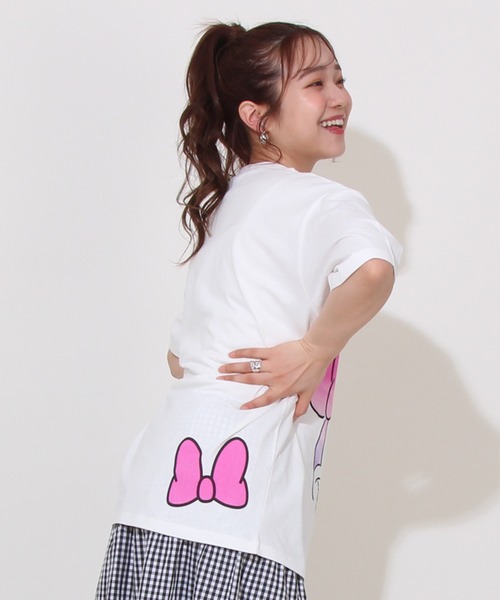 Disney(ディズニー)の「【綿100%】親子お揃い ディズニー グラデーションキャラ Tシャツ 0577A(Tシャツ/カットソー・レディース・ブラック×レッド/ホワイト×ブルー/その他26/その他9・S/M/L/XL)」の12枚目の写真