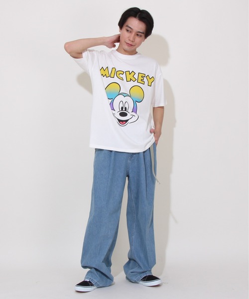 Disney(ディズニー)の「【綿100%】親子お揃い ディズニー グラデーションキャラ Tシャツ 0577A(Tシャツ/カットソー・レディース・ブラック×レッド/ホワイト×ブルー/その他26/その他9・S/M/L/XL)」の14枚目の写真