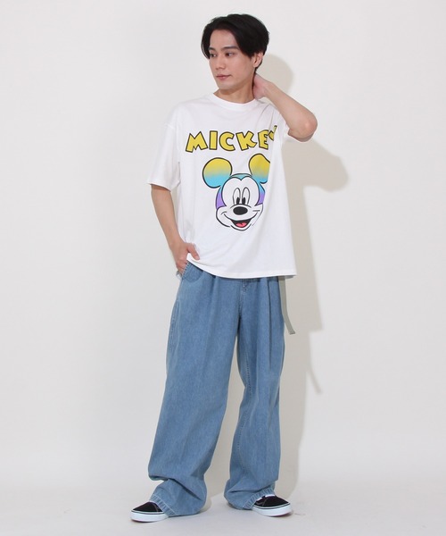 Disney(ディズニー)の「【綿100%】親子お揃い ディズニー グラデーションキャラ Tシャツ 0577A(Tシャツ/カットソー・レディース・ブラック×レッド/ホワイト×ブルー/その他26/その他9・S/M/L/XL)」の15枚目の写真