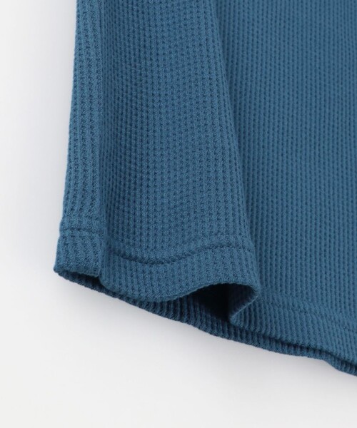 BRANSHES(ブランシェス)の「【プチプラ】ワッフルセットアップ(ルームウェア/パジャマ・キッズ・ブラック/ブルーグレー・90/100/110/120/130/140/150)」の7枚目の写真