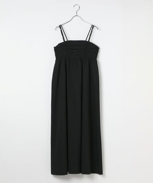 PAGEBOY（ページボーイ）の「シャーリングキャミワンピース（ワンピース・レディース・アイボリー/ブラック/ホワイト系・FREE）」の21枚目の写真