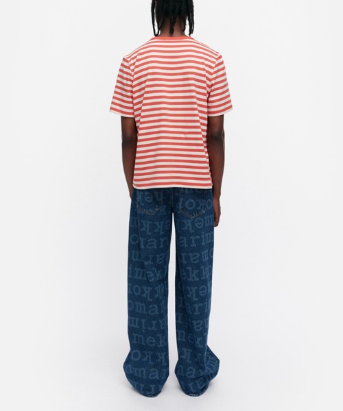 marimekko(マリメッコ)の「【kioski】Tasaraita Uni / t-shirt(Tシャツ/カットソー・レディース・レッド・SMALL/LARGE/MEDIUM/X-SMALL)」の3枚目の写真