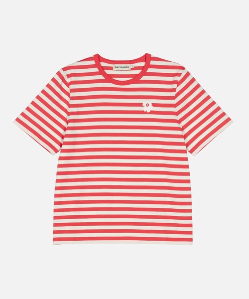 marimekko(マリメッコ)の「【kioski】Tasaraita Uni / t-shirt(Tシャツ/カットソー・レディース・レッド・SMALL/LARGE/MEDIUM/X-SMALL)」の9枚目の写真