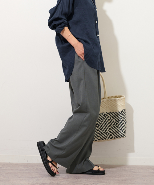 OXストレッチギャザータックパンツ（その他パンツ）｜JOURNAL