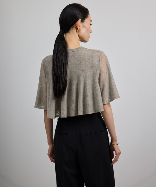 ROPE' / ロペ 【洗える】LEVITAティアードニットプルオーバー 洗える】LEVITAティアードニットプルオーバー（Tシャツ