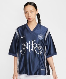 NIKE(ナイキ)の「NIKE AS W NSW SS GX JRSY TOP GCEL / ナイキ ウィメンズ NSW GX JRSY S/S トップ GCEL 【SP】(ジャージ)」