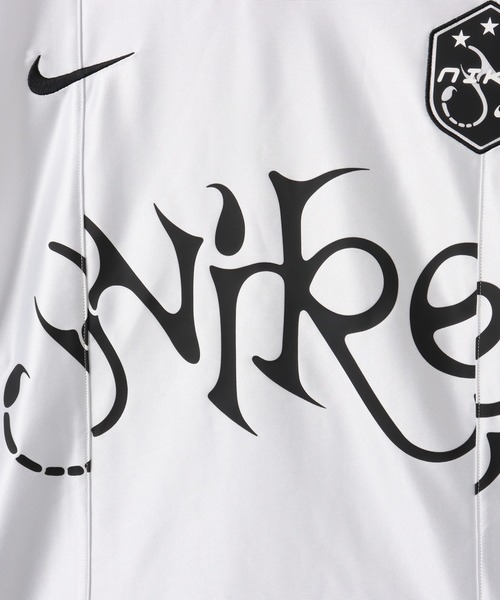 NIKE（ナイキ）の「NIKE AS W NSW SS GX JRSY TOP GCEL / ナイキ ウィメンズ  NSW GX JRSY S/S トップ GCEL 【SP】（ジャージ・レディース・シルバー/ネイビー・S/L/M）」の16枚目の写真