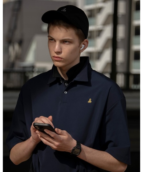 トップス SOPHNET. SCORPION BAGGY POLO BLACK XL SOPH. | SCORPION BAGGY POLO(XL BLACK):