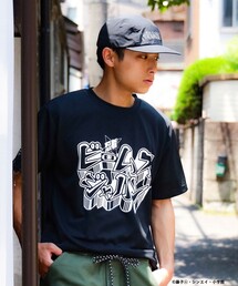 BEAMS JAPAN（ビームス　ジャパン）の「【別注】mizuno / ミズノ 忍者ハットリくんTシャツ（Tシャツ/カットソー）」